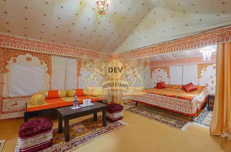 Superior Luxury Swiss tent with a separate living area
