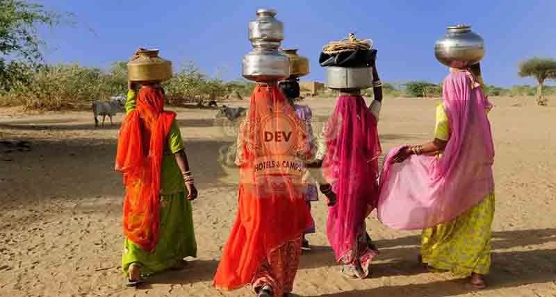 Village safari at the Sam Sand Dunes