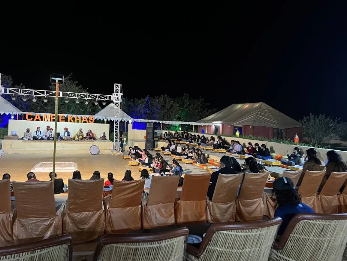 Evening programme in the amphitheatre