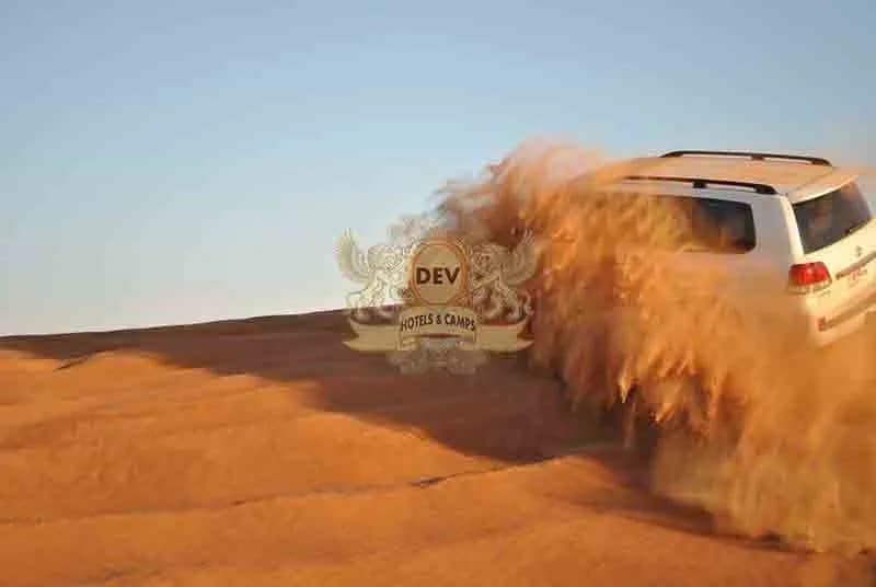 Dune bashing at the Sam Sand Dunes