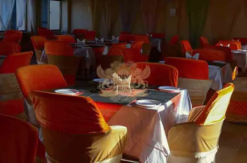 Table set for dinner